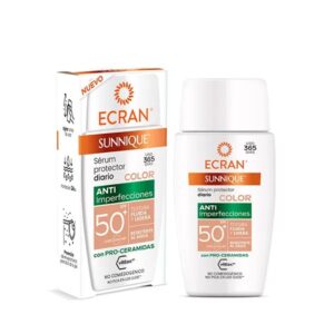ECRAN SUNNIQUE FACIAL SERUM ANTI IMPERFSPF50+ 40 ML C/6 UDS