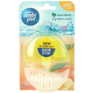 AMBIENTADOR AMBIPUR WC LIMON Y MANDARINA 55 ML C/6 UDS