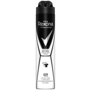 DESOD. REXONA SPRAY MEN INVISIBLE B&W 200 ML C/ 6 UDS