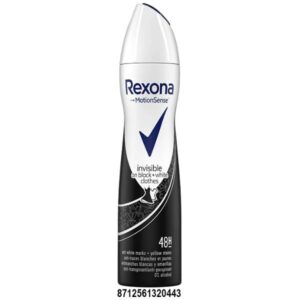 DESOD. REXONA SPRAY WOMAN B&W INVISIBLE200 ML. C/ 6 UDS