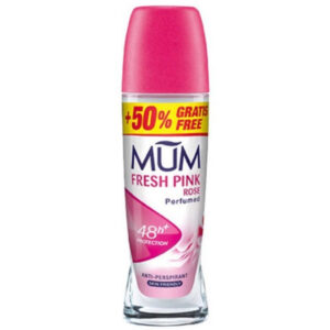 DESOD. MUM ROLL-ON FRESH PINK ROSE 75 ML. C/ 6 UDS