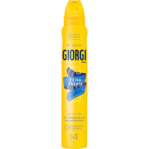 GIORGI ESPUMA PELO 250 ML. EXTRA FUERTENº 4 C/ 12 UDS