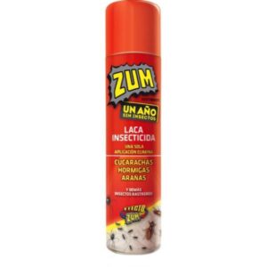 INSECTICIDA ZUM CUCAS,HORM,ARAÑAS 600MLSPRAY C/12 UDS