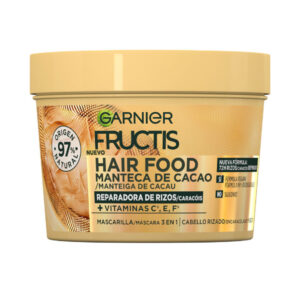 FRUCTIS MASCARILLA CAPILAR 400 ML. HAIRFOOD MANTECA CACAO C/6UDS