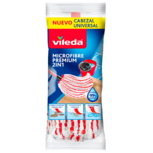 VILEDA FREGONA MICROFIBRA PREMIUM 2EN1 C/ 12 UDS