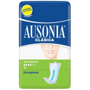 COMPRESAS AUSONIA EXTRAPLANA CLASICA 12UDS C/ 8 UDS
