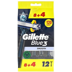 MAQUINA AFEITAR GILLETTE DESEC. BLUE 3 SMOOTH 8+4 C/20 UDS
