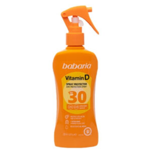 BABARIA BRONC.VITAMIN D PISTOLA LECHE F-30 200 ML C/ 6 UDS