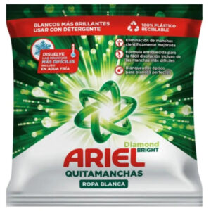 DETER.ARIEL QUITAMANCHAS DIAMOND BRIGHTBLANCO POLVO 150G C/20 UD