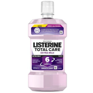 ENJUAGUE BUCAL LISTERINE 500 ML. TOTAL CARE C/ 6 UDS