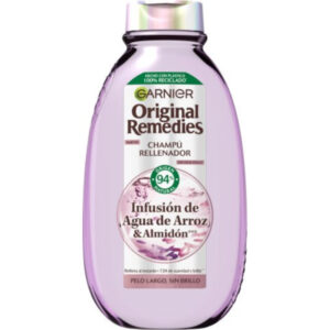 ORIGINAL CHAMPU 400 ML. AGUA ARROZ Y ALMIDON C/ 6 UDSIDON C/ 6 UDSIDON C/ 6 UDS