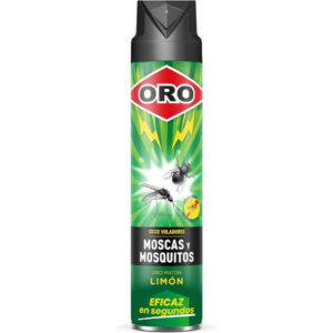 INSECTICIDA ORO MATON 750 ML SPRAY LIMON C/ 12 UDS