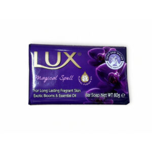 JABON MANOS LUX FLORES EXOTICAS Y ACEITES ESENCIA. 80 GR C/144 EX