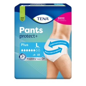 COMPRESAS TENA UNISEX PANTS PLUS L 8 UDS C/ 4 UDS